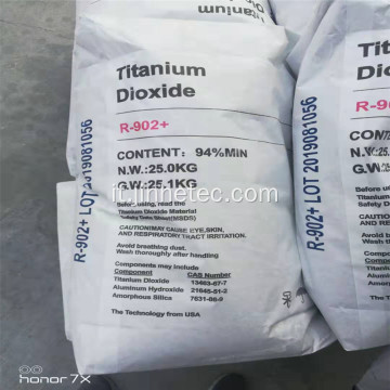 Rutile di biossido di titanio bianco alto per masterbatch